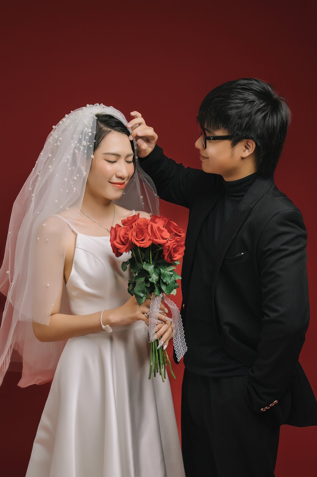 Nền Đỏ Rượu Vang — ảnh 8