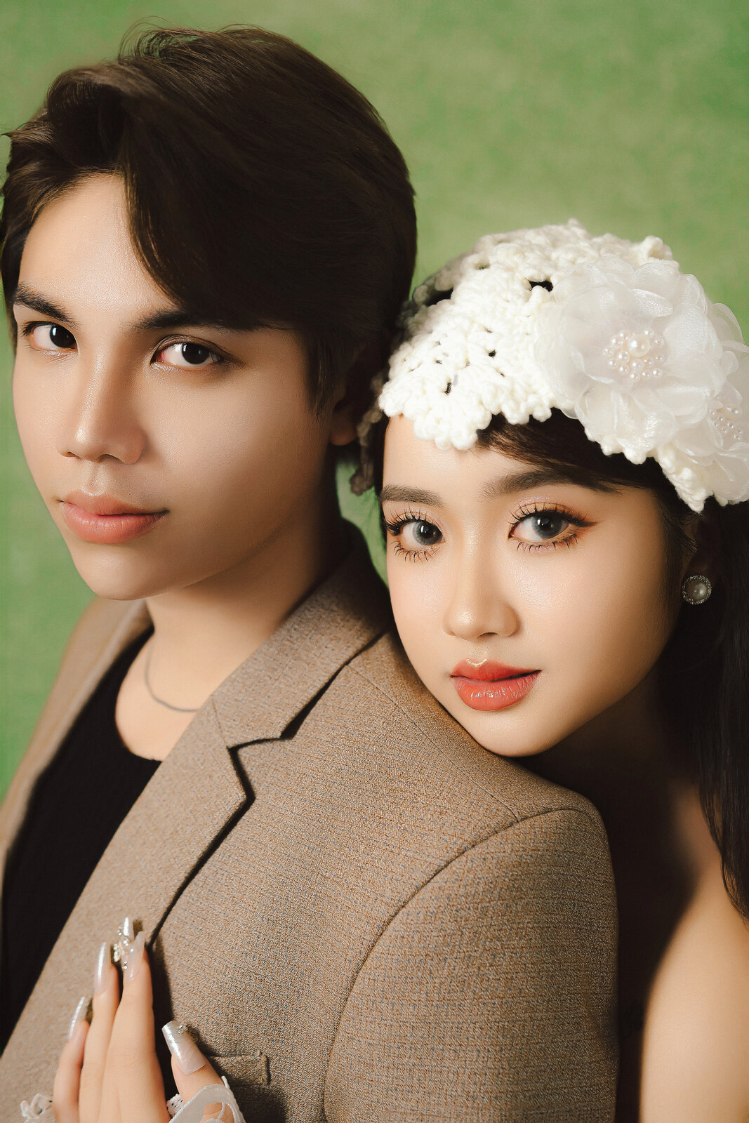 Ảnh đại diện bộ Nền Xanh Rêu Retro